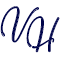 Monogram Logo Vanessa & Hernan